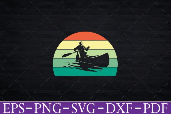Kayaking Vintage Retro Kayak T-Shirt Svg Review