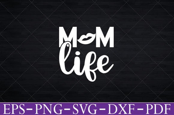 Review: Mom Life Leopard Lips Stripe Graphic SVG