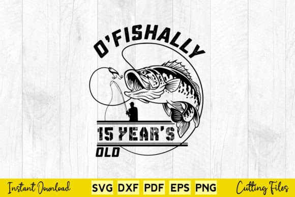 Review: O Fishally 15 Years Old Funny Birthday Design