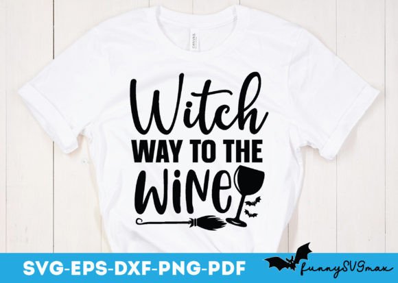 Review: Witch Way to the Wine SVG for Halloween Embroidery