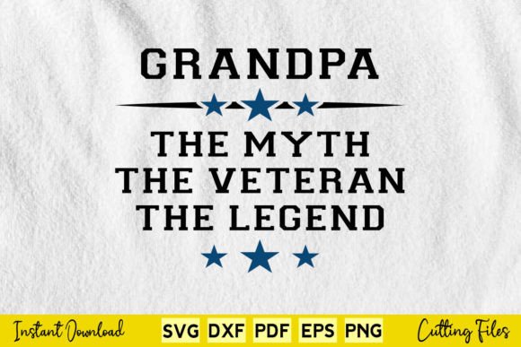 Reviewing Grandpa the Myth the Veteran the Legend for Embroidery