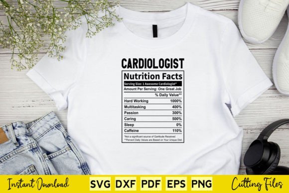 Reviewing the Funny Cardiologist Nutrition Facts SVG