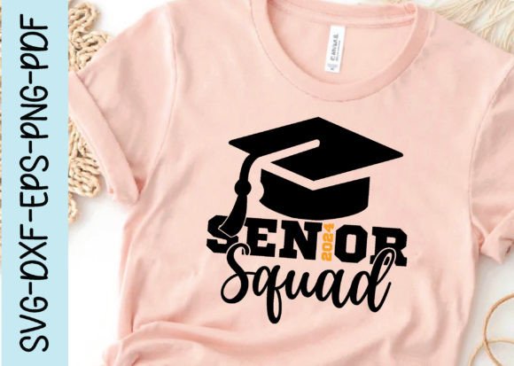 Reviewing the Senior 2024 Squad SVG for Embroidery