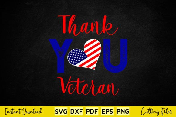 Reviewing the Thank You Veteran Patriotic SVG